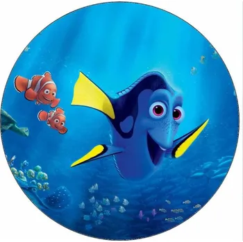Jedlá dekorace na dort Jedlý papír Dory, Nemo a Marlin 19,5 cm