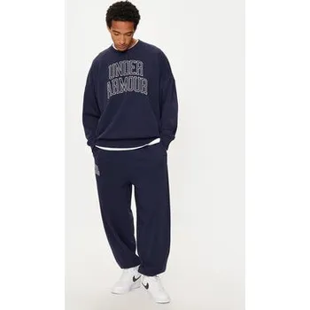 Pánská mikina Under Armour Mikina UA Icon 1386548 Tmavomodrá Loose Fit XL