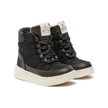 Dívčí obuv Sněhule Garvalin 241352 A083 Černá 25