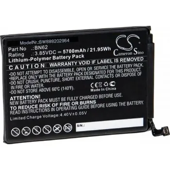 Baterie pro mobilní telefon VHBW Baterie pro Xiaomi Poco M3 / Redmi Note 9 4G, BN62, 5700 mAh
