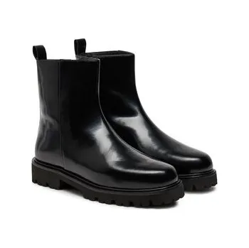 Dámské kozačky Polokozačky Unisa Faye_Cbo Černá 36