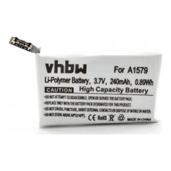 Baterie pro mobilní telefon VHBW Baterie pro Apple Watch 1, 42 mm, 246 mAh