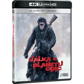 Blu-ray film Válka o planetu opic (4K ULTRA HD + BLU-RAY) (2 BLU-RAY)