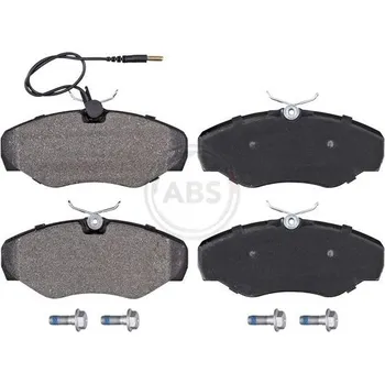 Brzdová destička Sada brzdových destiček, kotoučová brzda A.B.S. 37874