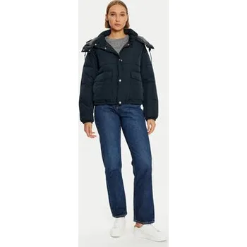 Pánské oblečení Lee Vatovaná bunda 112355162 Černá Relaxed Fit XL