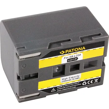 Patona Baterie SB-L110 / SBL-220 pro Samsung SC-D130 / VP-D20 / VP-D75, 2500 mAh