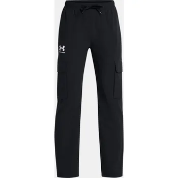 Chlapecké kalhoty Under Armour UA B Icon Woven Pant 1386702-001 Černá YXL