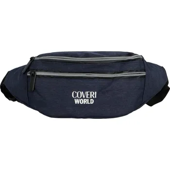 Ledvinka Trendy textilní ledvinka Coveri Koloman, modrá