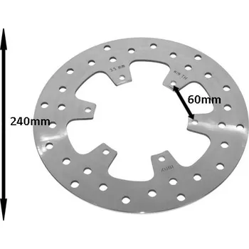 Brzda pro motocykl Piaggio Brzdový kotouč přední 56394R