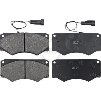 Brzdová destička Sada brzdových destiček, kotoučová brzda A.B.S. 37295