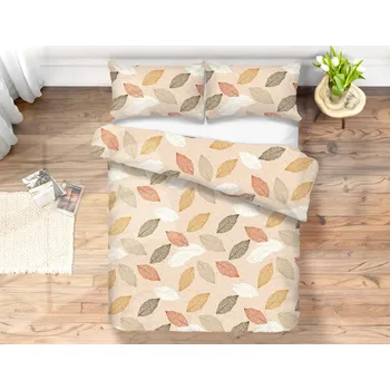 Povlečení Povlečení bavlna Patince Sesame 140x200 cm a 70x90 cm