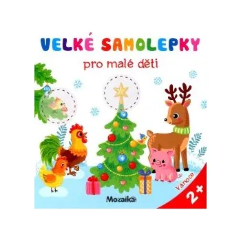 samolepka Vánoce Velké samolepky pro malé děti