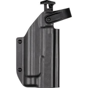 Příslušenství pro sportovní střelbu RH Holsters TAC - Glock 17/19 - Glock 19X/45 + Streamlight TLR-1 HL - AUTO pojistka - taktické kydexové pouzdro - černá 3 mm Pouzdro je pro: Levák