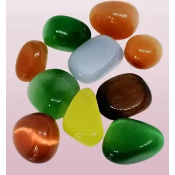 Sběratelství Ulexit S–M, přírodní minerál v sáčku 50 g – TV kámen