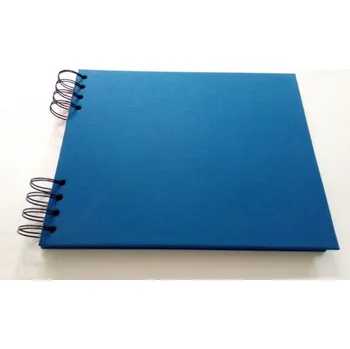 Fotoalbum Scrap delux Album Delux tmavě modrá A6 ležící černé listy