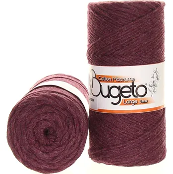 Příze Maccaroni Cotton Macrame Large 3mm ostružina 906-223