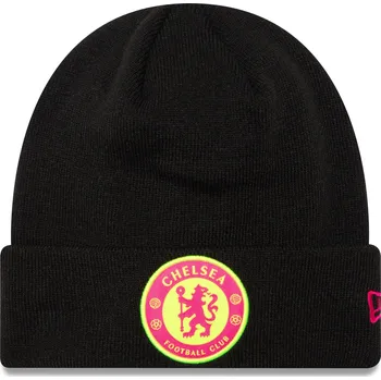 Čepice FC Chelsea zimní čepice Seasonal Colour Black New Era 60834 - slevový kód:<br>XMAS10 (-10%)