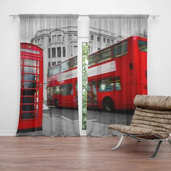 Závěs Sablio Závěs Londýn 2 2x 140 x 250 cm