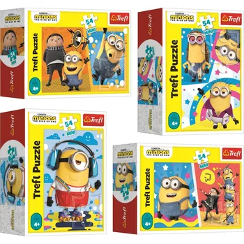 TREFL Displej Puzzle Mimoni: Jsme tým 54 dílků (40 ks)