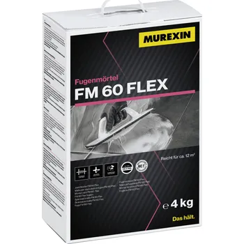 Spárovací hmota MUREXIN Spárovací hmota FM 60 FLEX BÍLÁ 4 kg