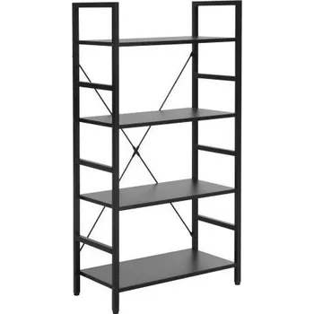 Knihovna Nábytek PEGAS s.r.o. Regál LOFT R4, Černý