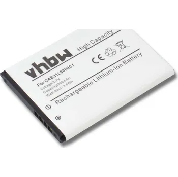 Baterie pro mobilní telefon VHBW Baterie pro Alcatel OT-155 / OT-282 / OT-890, 900 mAh