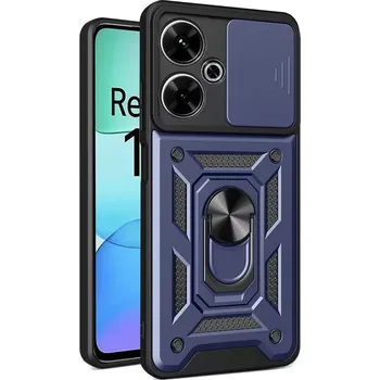 Pouzdro na mobilní telefon Kryt Xiaomi Redmi 13 / Poco M6 4G Techsuit CamShield Pro modrý