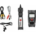 Sada detektoru a testeru síťových kabelů - Yato