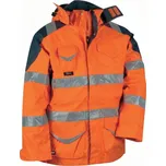 Reflexní zimní pracovní parka Cofra PROTECTION Barva: Reflexní oranžová, Velikost: 54
