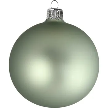 Baňka šalvějově zelená matná