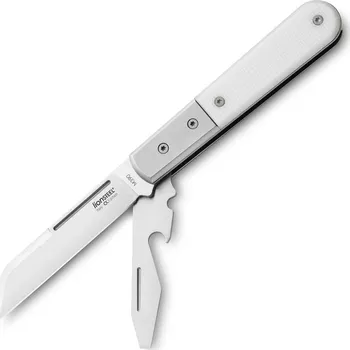 kapesní nůž LionSTEEL Beerlow Dom Bottle Opener White Micarta