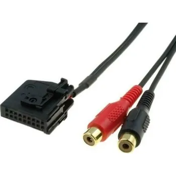 Autorádio 4CARMEDIA Aux adaptér VW, Audi - 2xRCA