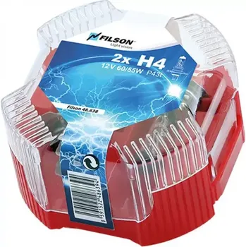 Autožárovka ŽÁROVKA H4 12V 60/55KW - MULTIPACK 2KS (KRABIČKA) (Servisní krabička žárovek H4 12V 60/55W)