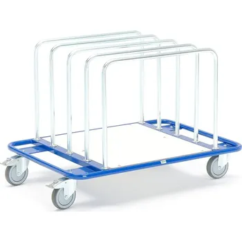 Vozík na deskový materiál LANE, 1000x700 mm