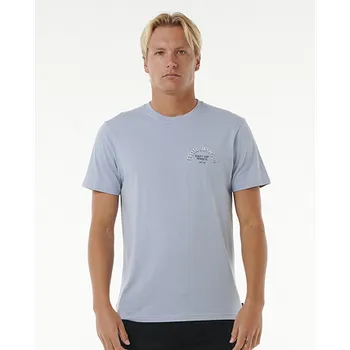 Pánská móda Tričko Rip Curl SEARCH TRIP TEE Spray Blue velikost M