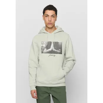 Pánská mikina Modlete se Hoody lehký asfalt Mister Tee šedá 2545551