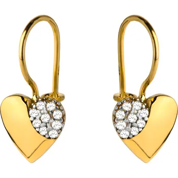 Hodinky Náušnice Bonore - Zlato 585 - Kubický Zirkon 137623