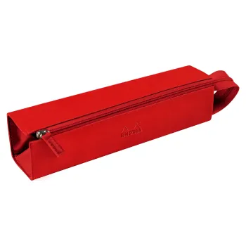 Penál Zipový penál na psací potřeby Rhodia 5x23cm – Poppy (Zipový penál na psací potřeby Rhodia 5x23cm – Poppy)