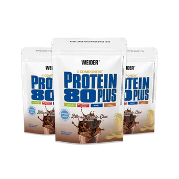 Protein Weider Protein 80 Plus 500g, 3 ks Příchuť: vanilka