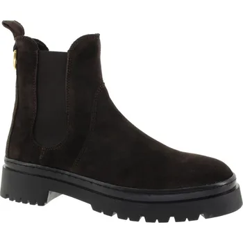 Dámské kozačky GANT Dámský kožený hnědý kotník 29553763-BROWN-265 Velikost 41