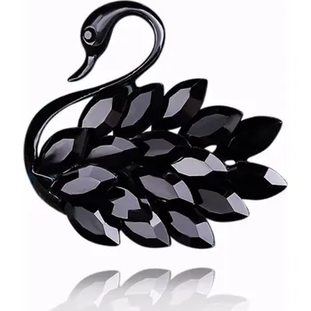 Brož B-TOP Brož Černá Labuť