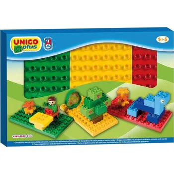 Díl pro stavebnice Unico Plus 8521-0000 základní desky 3 ks