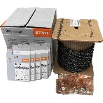 Pilový řetěz Řetěz pilový Stihl 1/4 -1,3mm role 100 stop RMS (36610002400) (Pilový řetěz Stihl Rapid Micro Spezial (RMS) 3661, 1/4" .053" (1,3 mm) role 100 stop, kulatý zub. Katalogové číslo: 36610002400)