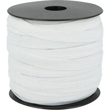 Pruženka šíře 8 mm galonová bílá, barva Bílá
