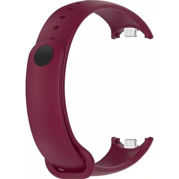 Silikonový Řemínek Xiaomi Smart Band 8 / 9 / 9 Nfc Barva: Vínová