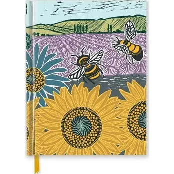 Cizojazyčná kniha Kate Heiss: Sunflower Fields (Blank Sketch Book)