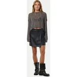 Noisy May Sukně z imitace kůže Mandy 27030945 Černá Regular Fit XS