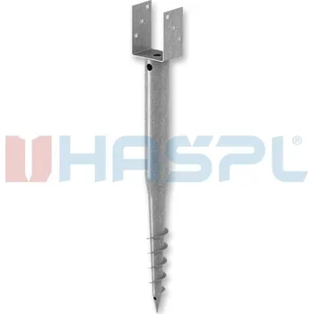 Zemní vrut Ráj dřeva Jacer Zemní vrut U 80x75x700 Příslušenství - Spojovací materiál