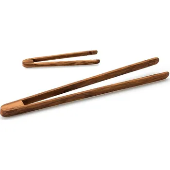 Obracečka Pinzeta 40 cm, olivové dřevo - Continenta