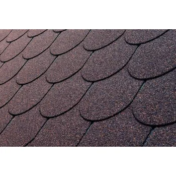 asfaltová šindel Šindel z oxidovaného asfaltu Charvát AS Bobrovka hnědá – 3,5 m²/bal.